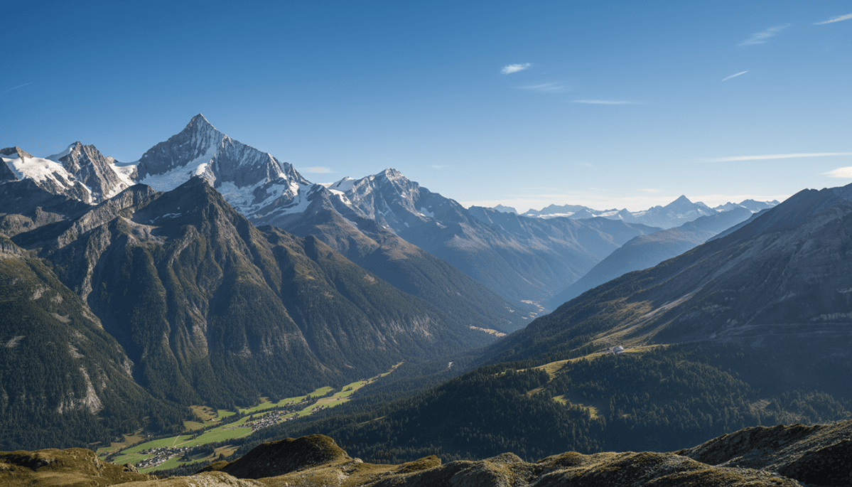 Photographer missing perfect conditions - cloudy mountain landscape